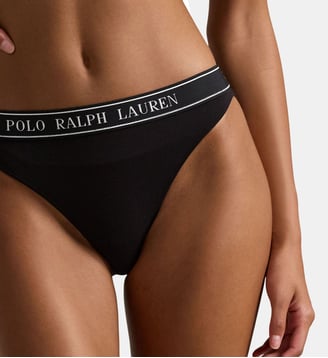 Culotte signature en coton mélangé stretch - Polo Ralph Lauren - Noir