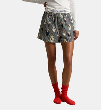 Short boxer de pyjama à rayures signature - Polo Ralph Lauren - Multicolore