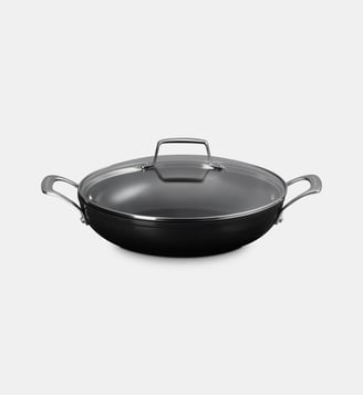 Sauteuse provençale avec couvercle Ø28 cm / 3,2 l - Le Creuset - Noir