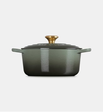 Cocotte ronde fonte émaillée Thym Ø24 cm / 4,2 l - Le Creuset - Thym
