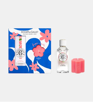 Coffret Eau Parfumée Bienfaisante et sa Bougie Parfumée - Roger&Gallet