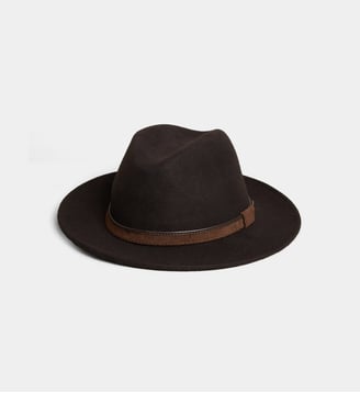 Trilby waterproof en laine - Fléchet - Chocolat