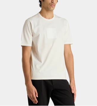 T-shirt logo en coton - C.P. Company - Blanc