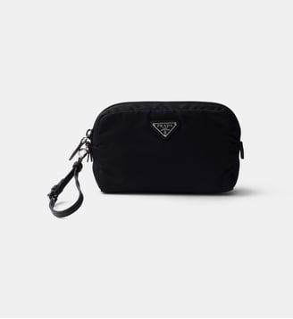 Pochette en Re-Nylon signature - Prada - Noir