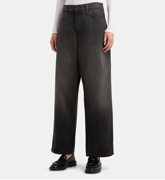 Jean W' Brandon large en coton denim - Carhartt WIP - Marron foncé
