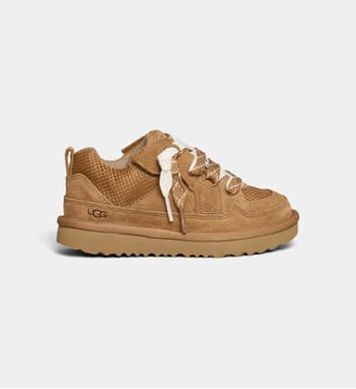 Baskets basses Lo Lowmel effet suédé - Ugg - Chestnut