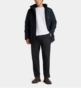 Parka longue à capuche GORE-TEX - Aigle - Noir