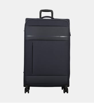 Valise souple Monthelys Jumbo 4R 78 cm - Jump - Bleu foncé