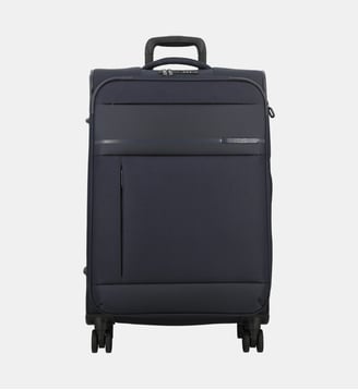 Valise souple Monthelys 4R 75 cm - Jump - Bleu foncé