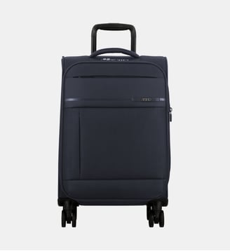 Valise cabine souple Monthelys 4R 55 cm - Jump - Bleu foncé