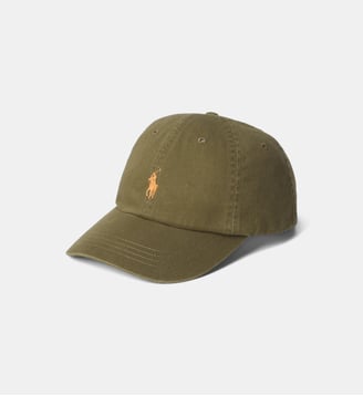 Casquette signature en coton - Polo Ralph Lauren - Kaki