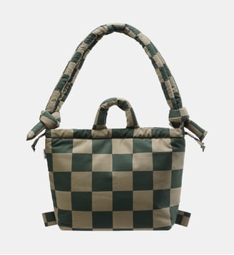 Sac souple et matelassé Ona déperlant - Olend - Vert et kaki