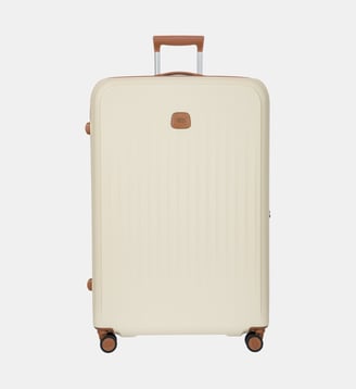 Valise rigide extensible Taormina 82 cm 4R - Bric's - Ecru et marron