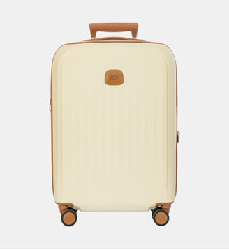 Valise cabine rigide extensible Taormina 55 cm 4R - Bric's - Écru