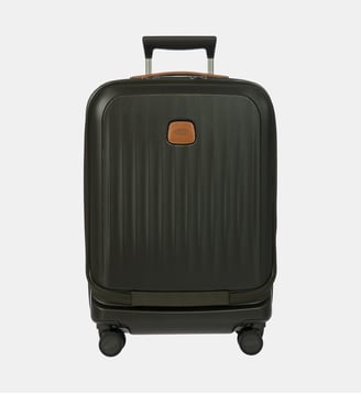 Valise cabine rigide extensible Taormina 55 cm 4R - Bric's - Kaki foncé
