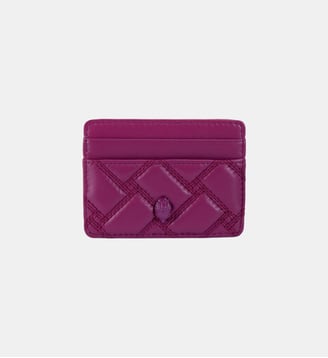 Porte-cartes Kensington en cuir - Kurt Geiger London - Fuchsia