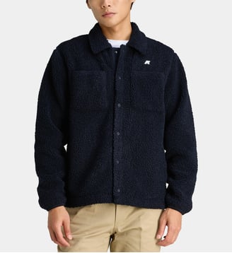 Surchemise Cameron polaire - K-Way - Bleu foncé