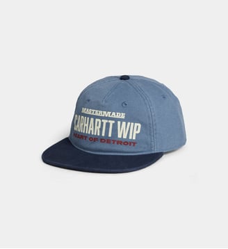 Casquette Arcan en coton - Carhartt WIP - Bleu jean