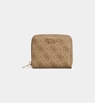 Porte-monnaie Laurel S - Guess - Marron clair