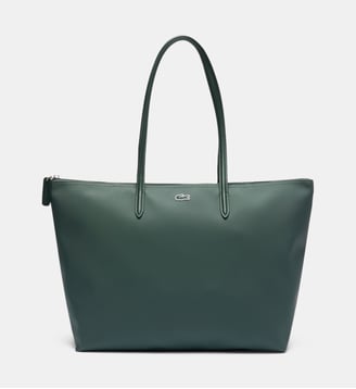 Sac cabas L.12.12 signature shopping - Lacoste - Vert foncé