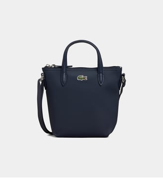 Mini shopping bag crossbody - Lacoste - Bleu marine