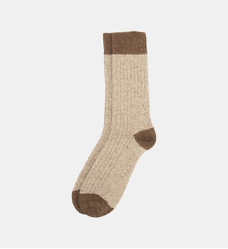 Chaussettes classiques Houghton - Barbour - Biscuit