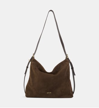 Sac cabas hobo Moreen - Nat & Nin - Ébène