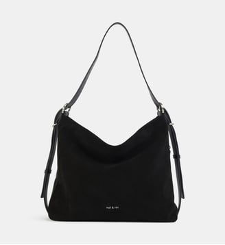 Sac cabas hobo Moreen - Nat & Nin - Noir