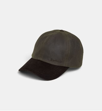 Casquette de baseball Ashby en velours - Barbour - Marron