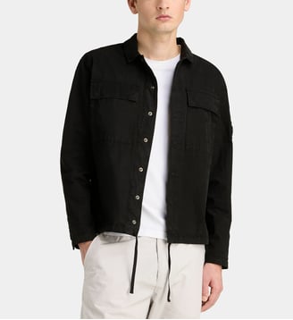 Surchemise en coton - C.P. Company - Black