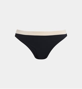 Culotte de bain Hendaia bicolore  - Iodus - Noir