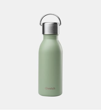 Bouteille isotherme - Qwetch - Vert tilleul