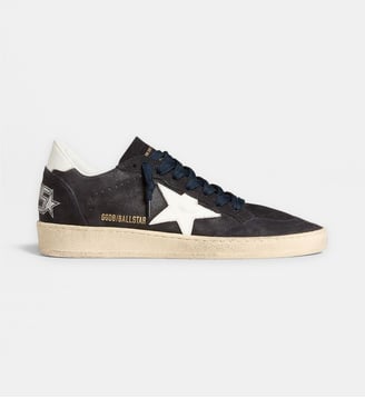 Baskets basses Ball Star - Golden Goose - Bleu et blanc