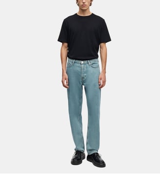 Jean droit Saeddie - Samsoe Samsoe - Bleu denim