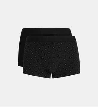 Lot de 2 boxers H01 coton stretch - Hom - Noir