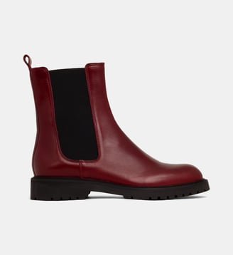 Boots Chelsea plates Arielle cuir - Galeries Lafayette - Bordeaux