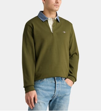 Polo en coton - Gant - Kaki