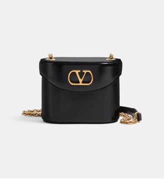 Sac à main Vanity en cuir - Valentino Garavani - Noir
