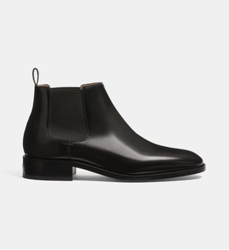 Bottines Chelsea Pas des dieux en cuir - Valentino Garavani - Noir