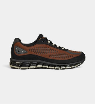 Baskets basses Gel-Quantum 360 I AMP effet mesh - Asics - Marron et noir