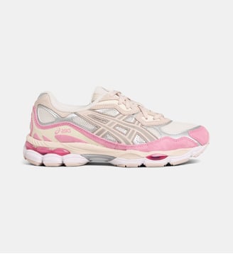 Baskets basses Gel-Nyc en nubuck - Asics - Blanc et beige