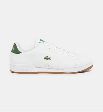 Baskets basses signature Carnaby Cup - Lacoste - Blanc et vert