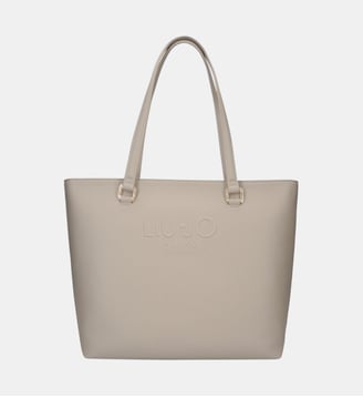Sac cabas Halona signature - Liu Jo - Beige