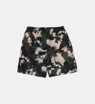 Short de bain imprimé tacheté - A BATHING APE ® - Camouflage kaki