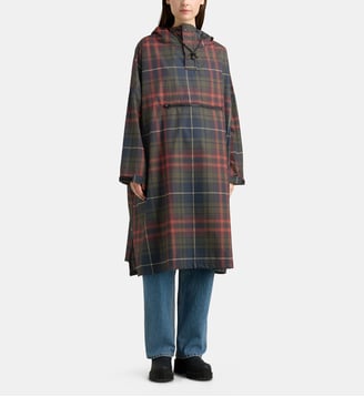Poncho Marcia Bis compactable à capuche - Galeries Lafayette - Bleu marine