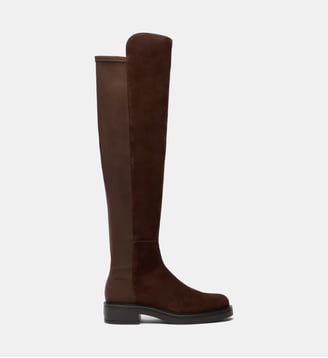 Bottes plates 5050 Celia - Stuart Weitzman - Marron foncé
