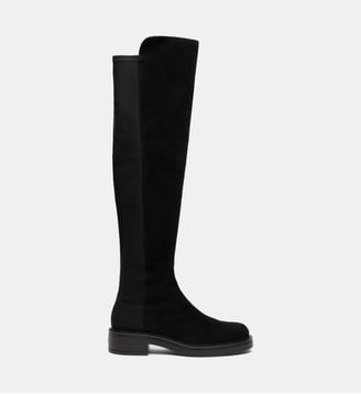 Bottes plates 5050 Celia - Stuart Weitzman - Noir