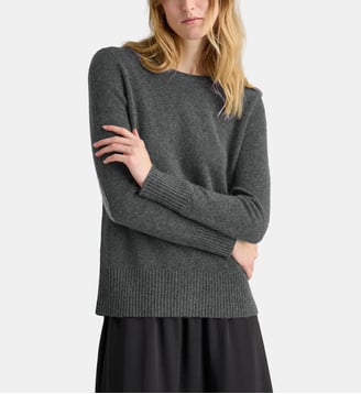 Pull Sandrine en cachemire - Galeries Lafayette - Gris chine