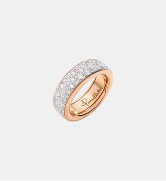 Bague Slim en or rose et diamants - Pomellato - Or rose