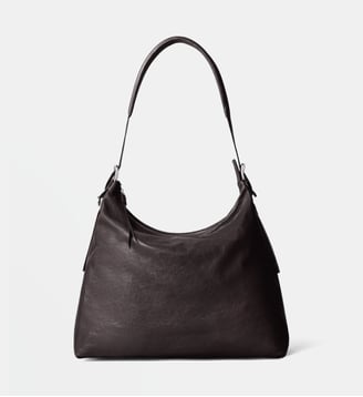 Sac à main ceinture en cuir - Lemaire - Chocolat noir